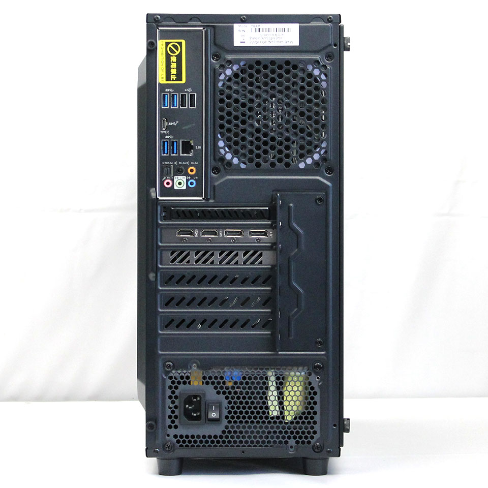★ゲーミングPC 新品未使用★　Core i7 12700F　 RTX 4060 Ti 8GB　メモリ32GB　SSD1TB★　■限定1台 ハイスペック！】Core i7 第12世代＆RTX 4060 Ti搭載！DO-MUオリジナル